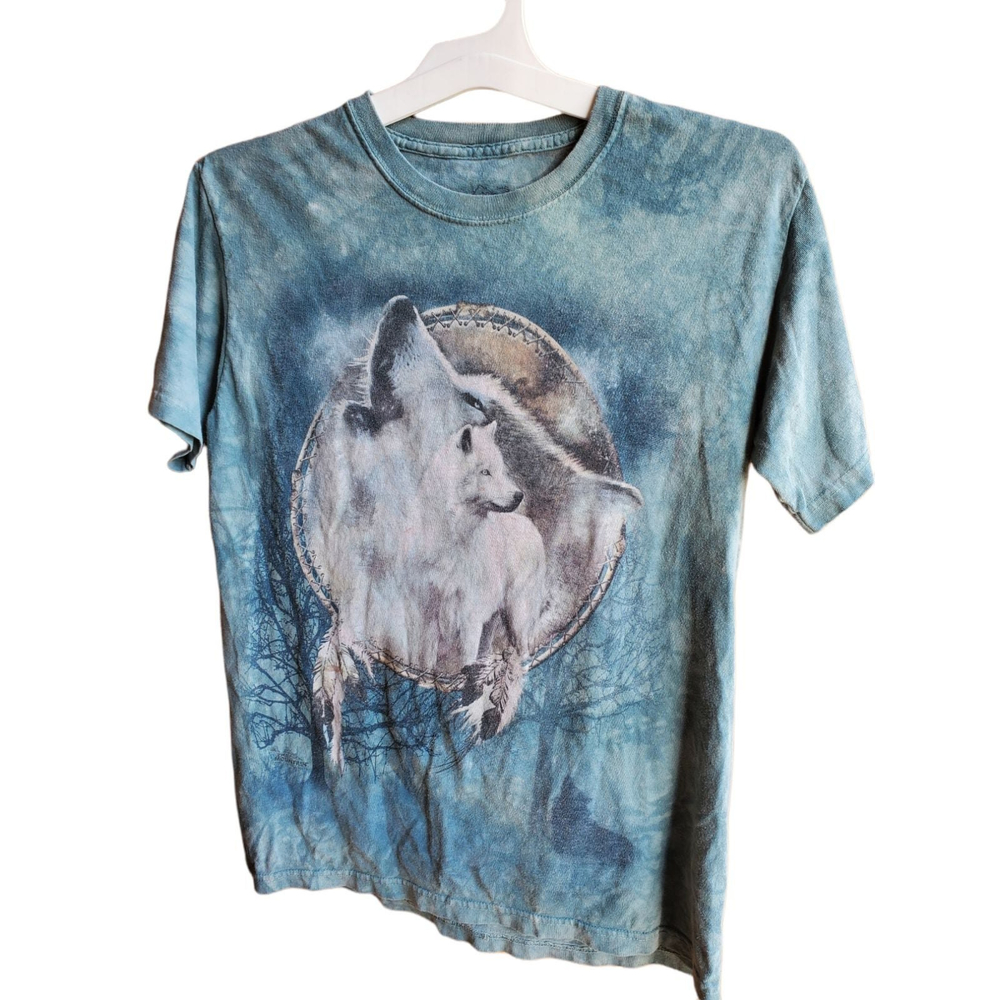 Vintage Wolf Tshirt The Mountain Brand